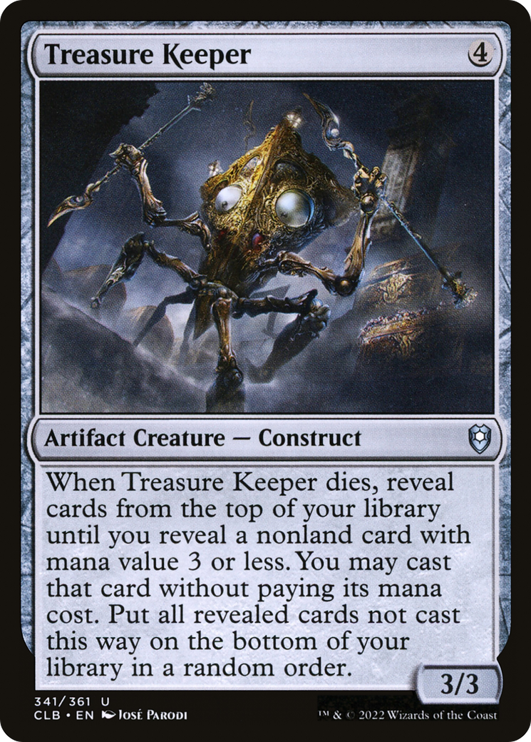Treasure Keeper (341) Foil - Commander Legends: Battle for Baldur's Gate