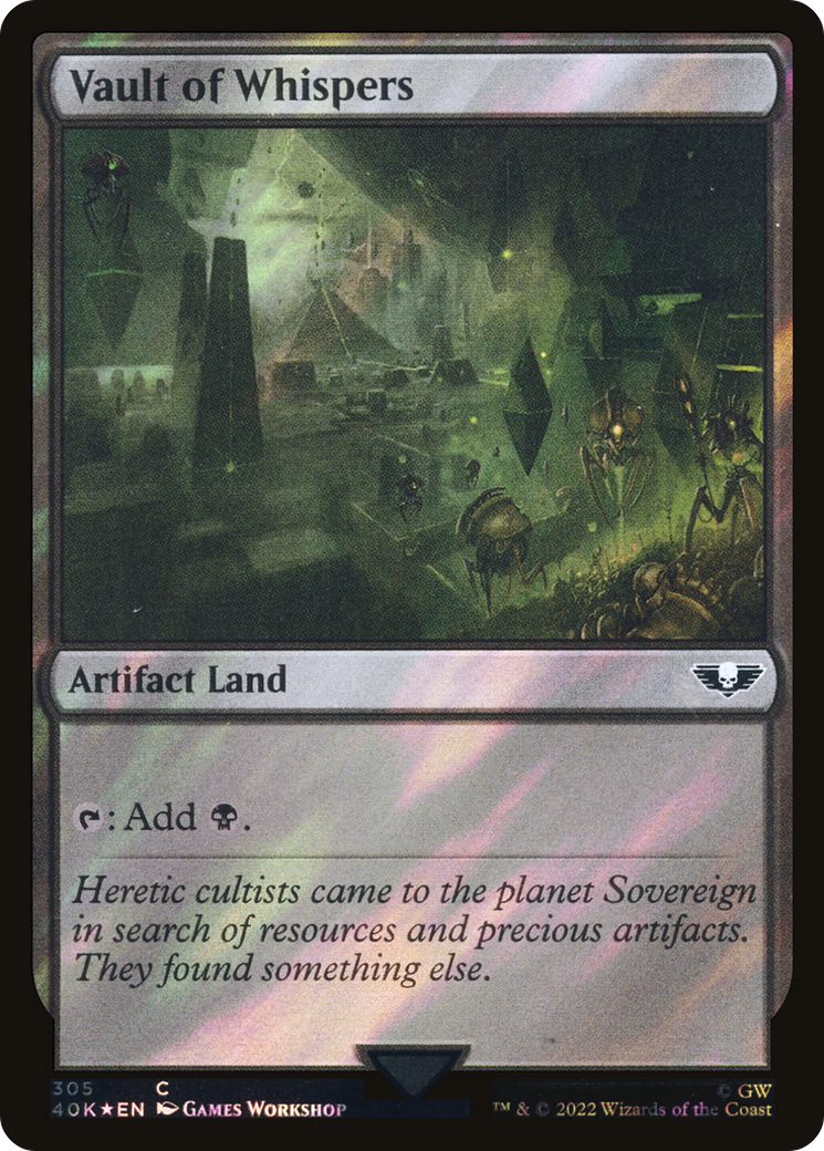 Vault of Whispers (305) Surge Foil - Warhammer 40,000 Commander