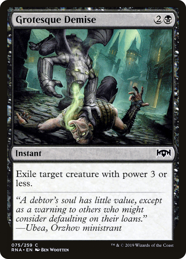 Grotesque Demise (075) - Ravnica Allegiance