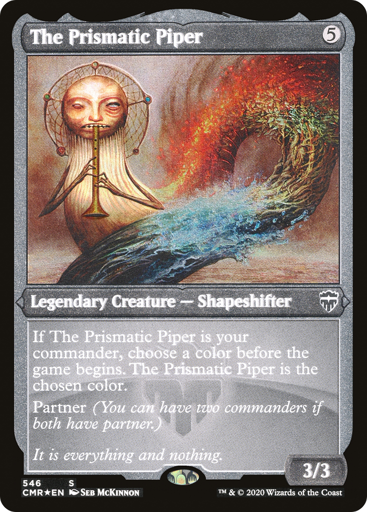 The Prismatic Piper (546) Etched - Commander Legends