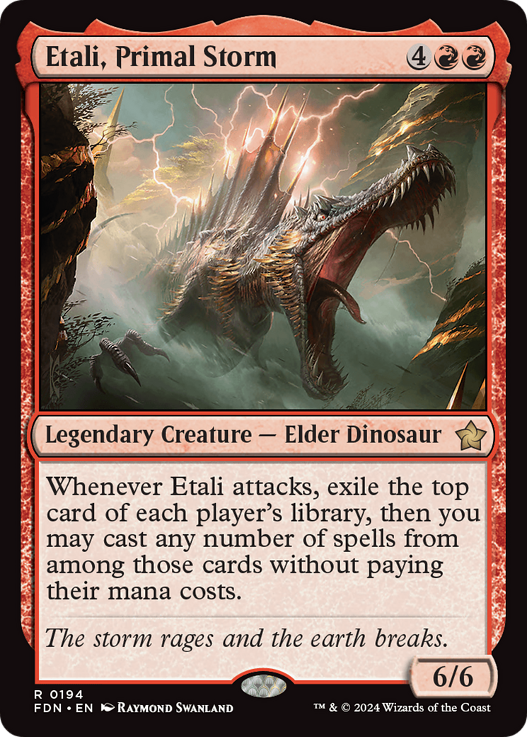 Etali, Primal Storm (194) Foil - Foundations