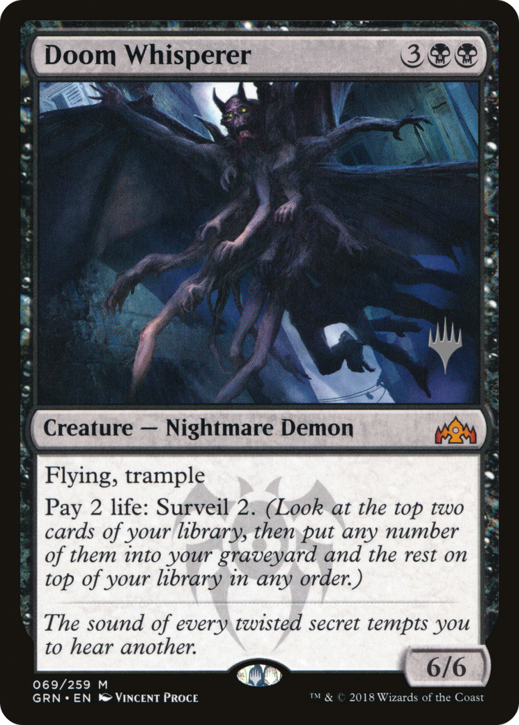 Doom Whisperer (069) - Guilds of Ravnica Promos