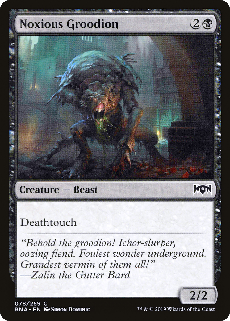 Noxious Groodion (078) - Ravnica Allegiance