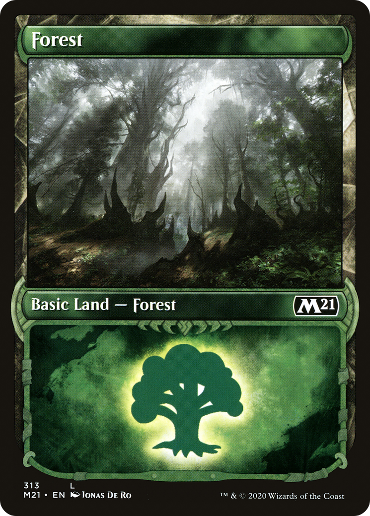 Forest (Showcase) (313) - Core Set 2021