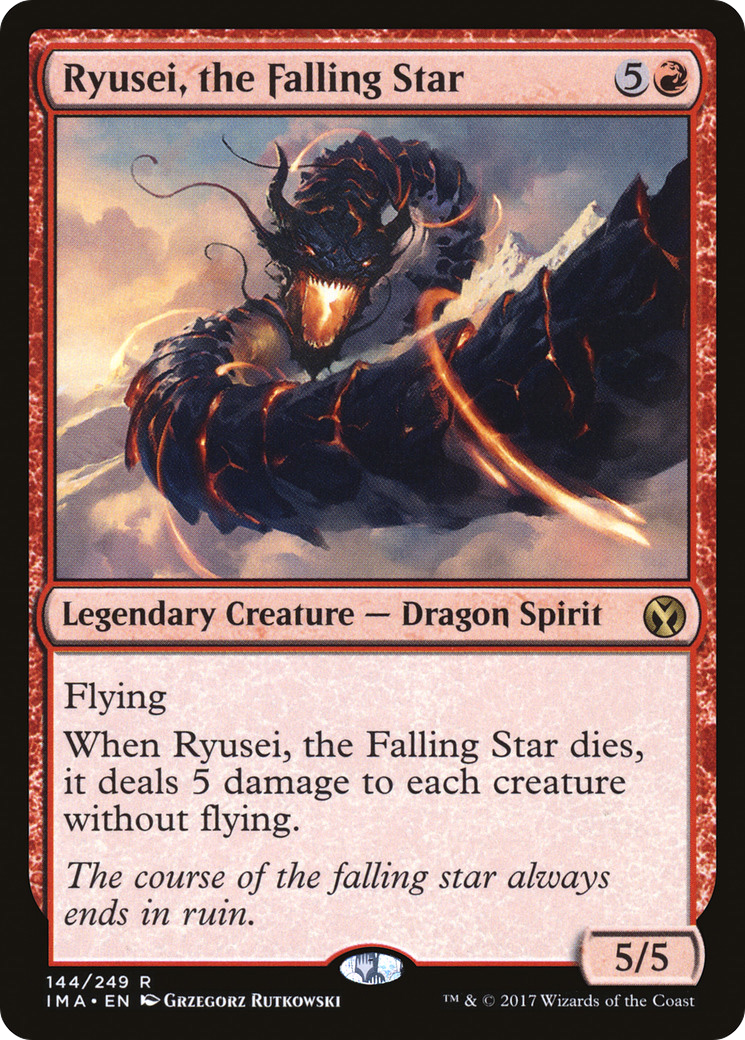 Ryusei, the Falling Star (144) - Iconic Masters