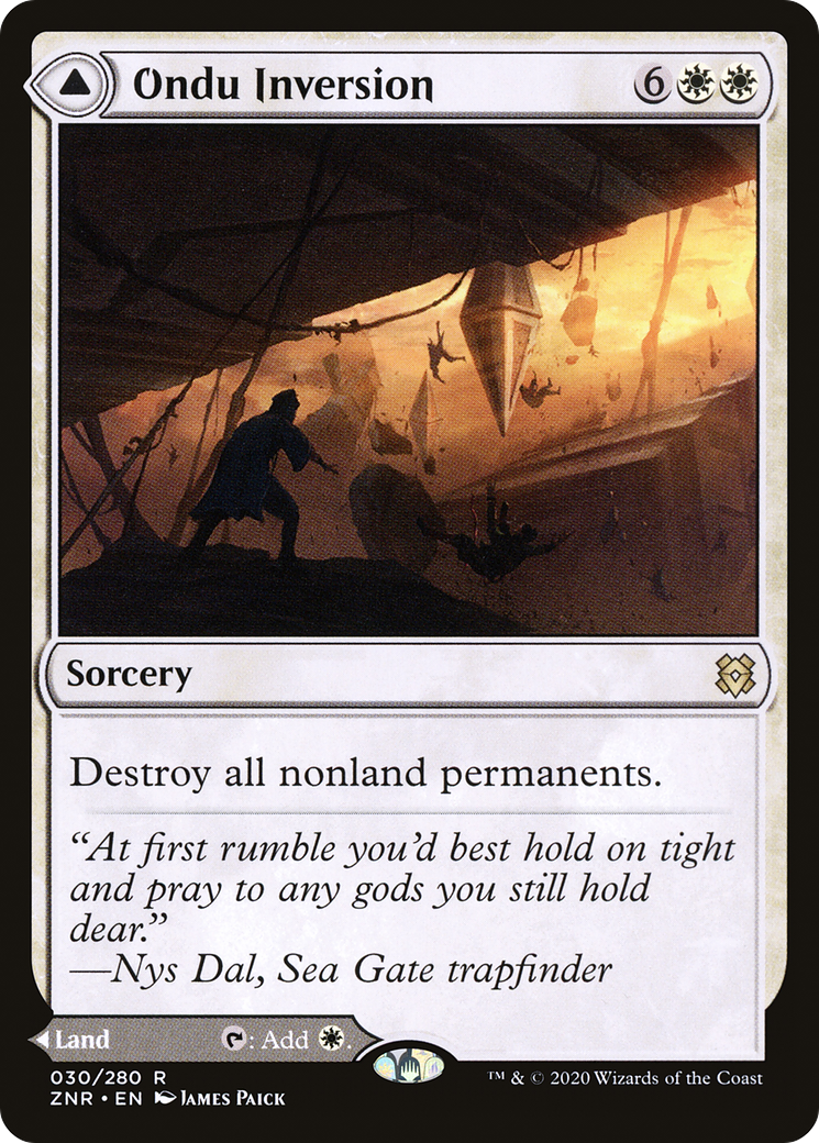 Ondu Inversion (030) - Zendikar Rising