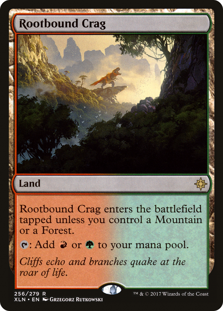 Rootbound Crag (256) - Ixalan