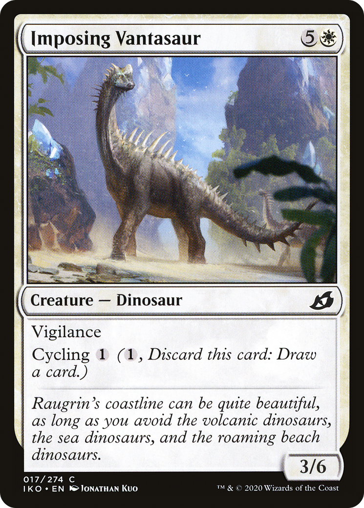 Imposing Vantasaur (017) Foil - Ikoria: Lair of Behemoths