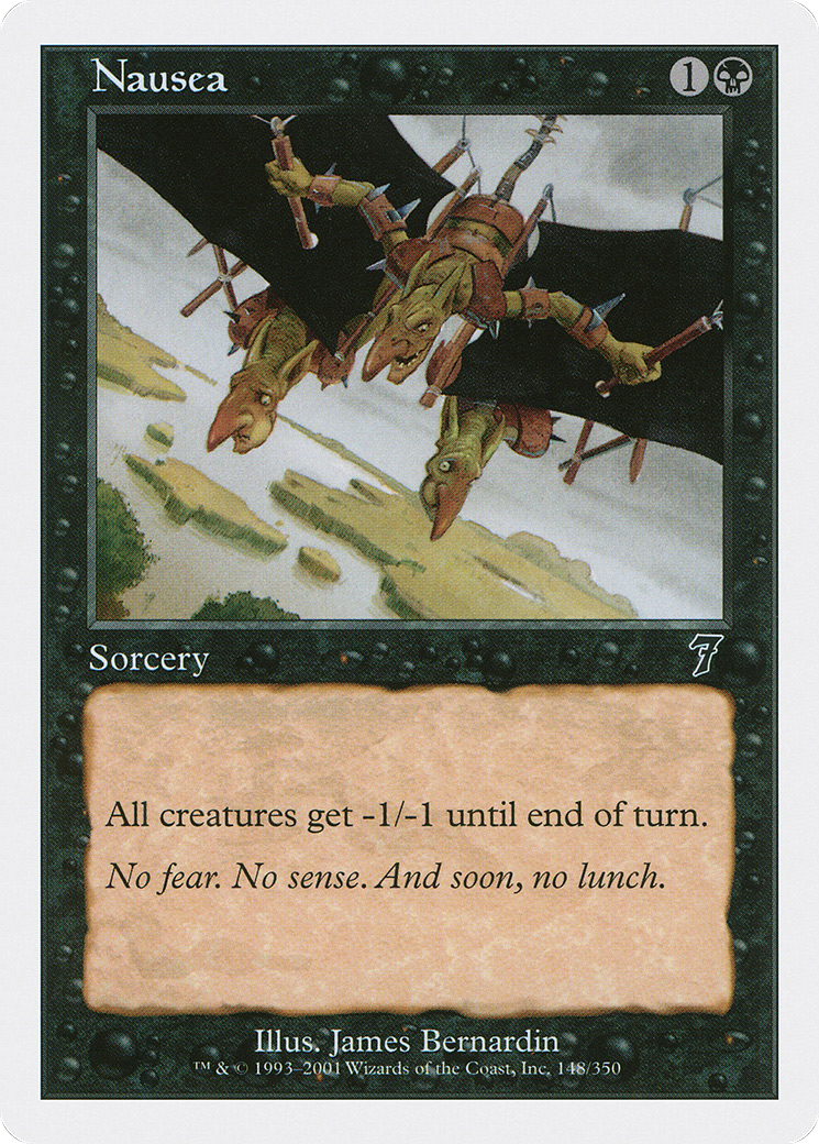 Nausea (148) - Seventh Edition