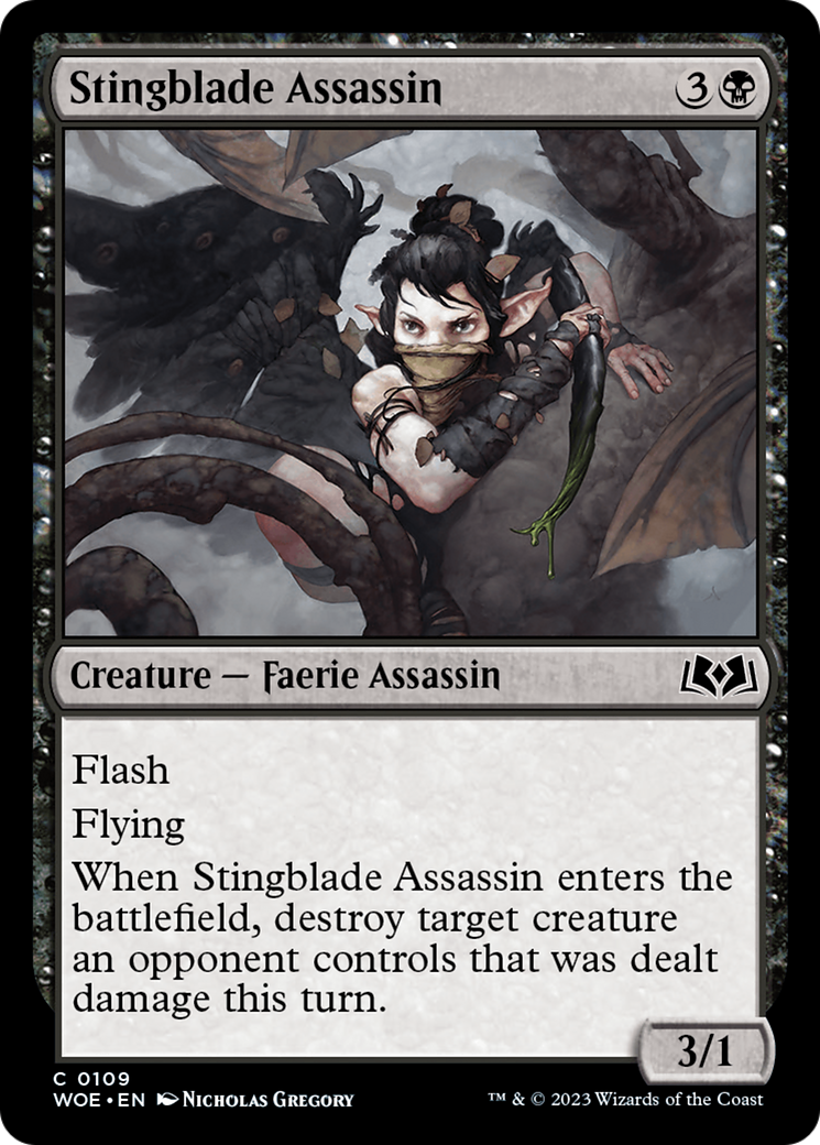 Stingblade Assassin (109) - Wilds of Eldraine