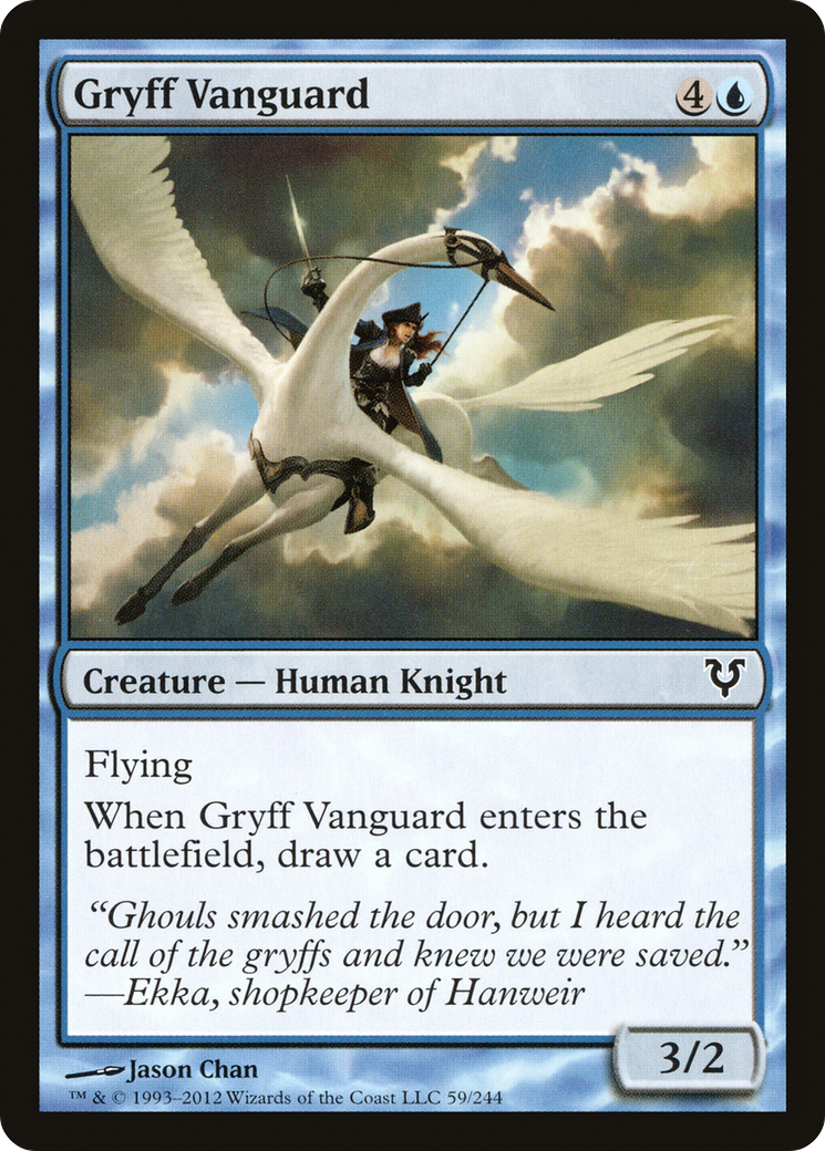 Gryff Vanguard (059) - Avacyn Restored