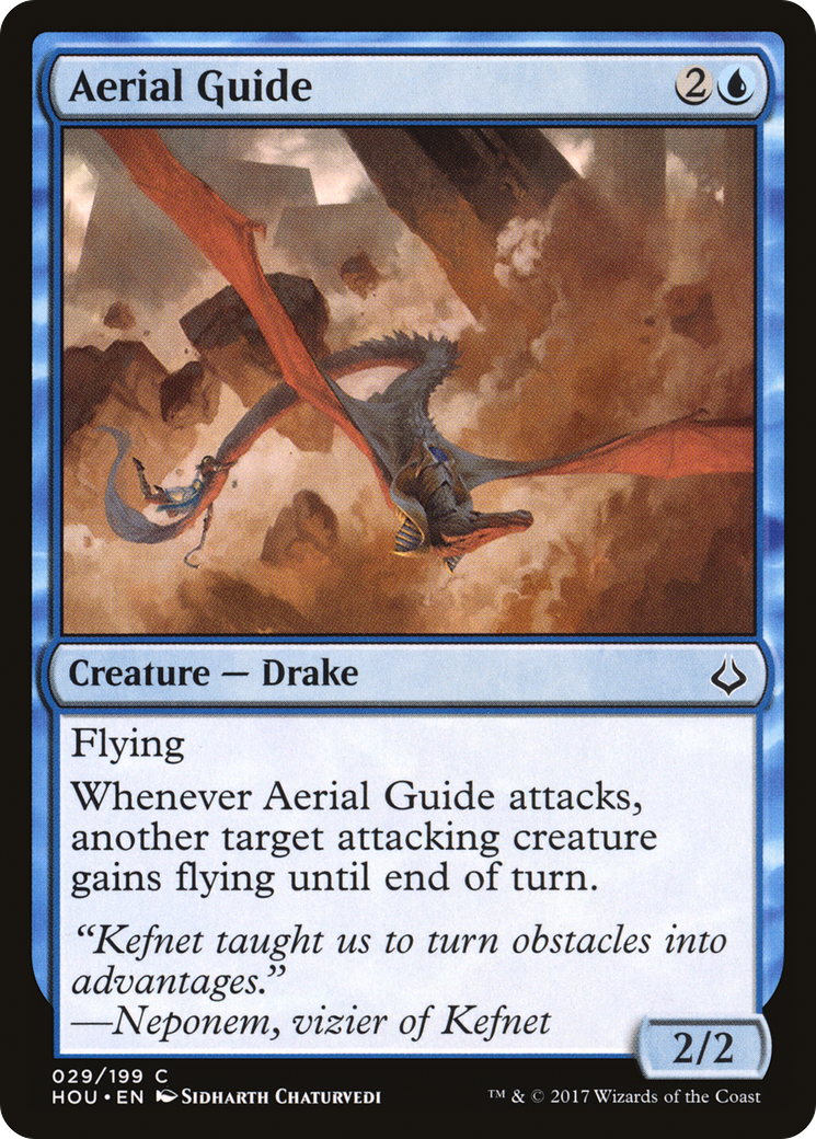 Aerial Guide (029) Foil - Hour of Devastation