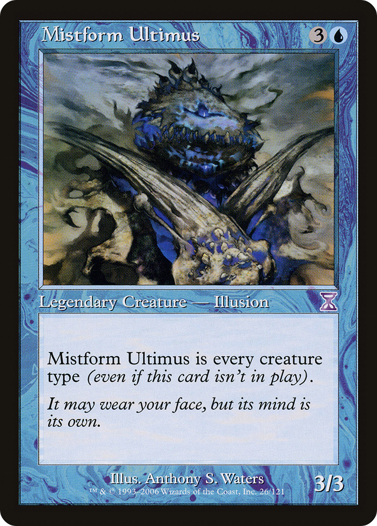 Mistform Ultimus (Retro) (026) Foil - Time Spiral Timeshifted
