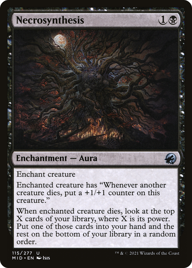 Necrosynthesis (115) Foil - Innistrad: Midnight Hunt