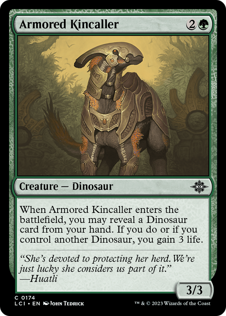 Armored Kincaller (174) - The Lost Caverns of Ixalan