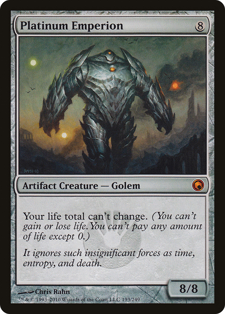 Platinum Emperion (193) Foil - Scars of Mirrodin