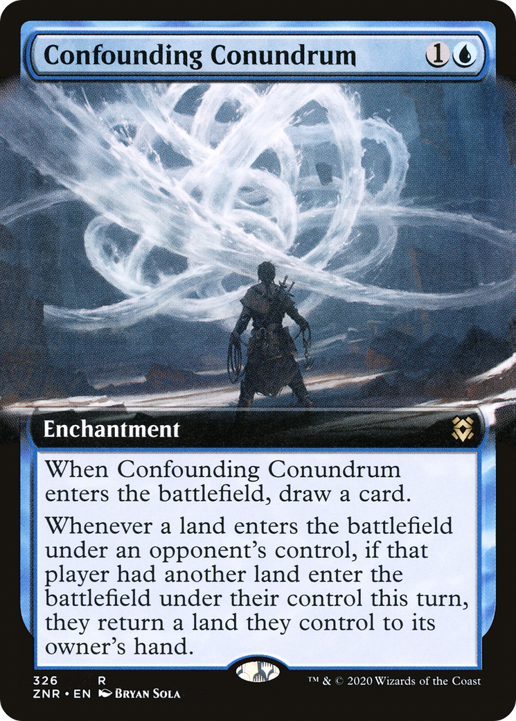 Confounding Conundrum (Extended Art) (326) Foil - Zendikar Rising