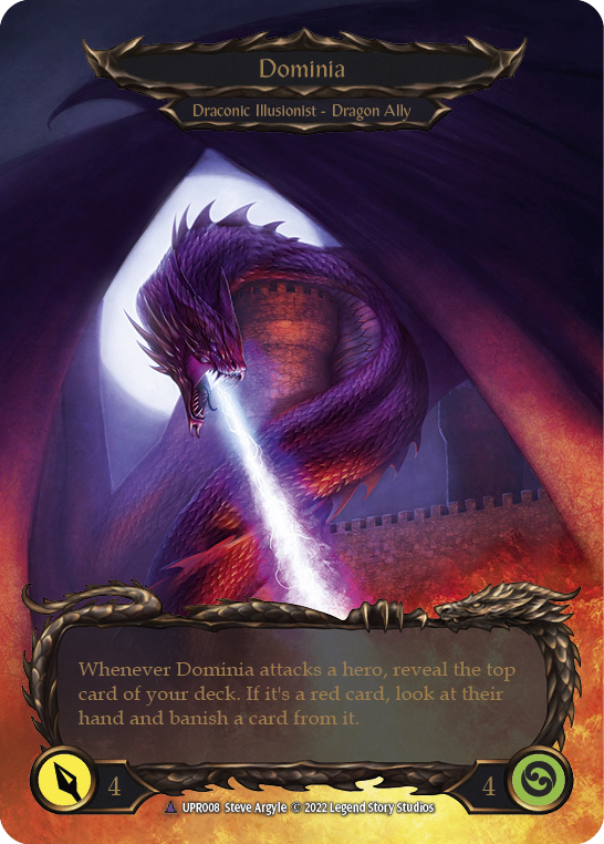 Invoke Dominia // Dominia (Marvel) (UPR008) Cold Foil - Uprising