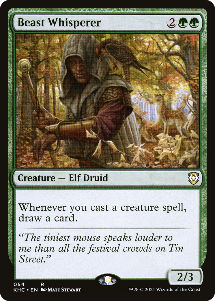 Beast Whisperer (054) - Kaldheim Commander