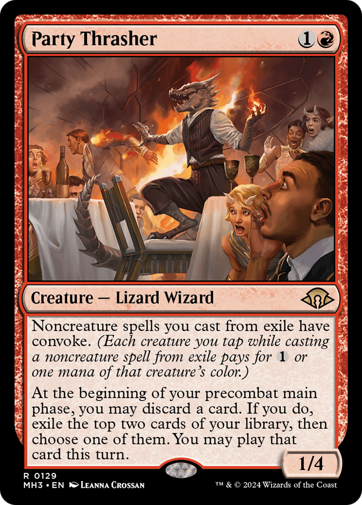 Party Thrasher (129) Foil - Modern Horizons 3