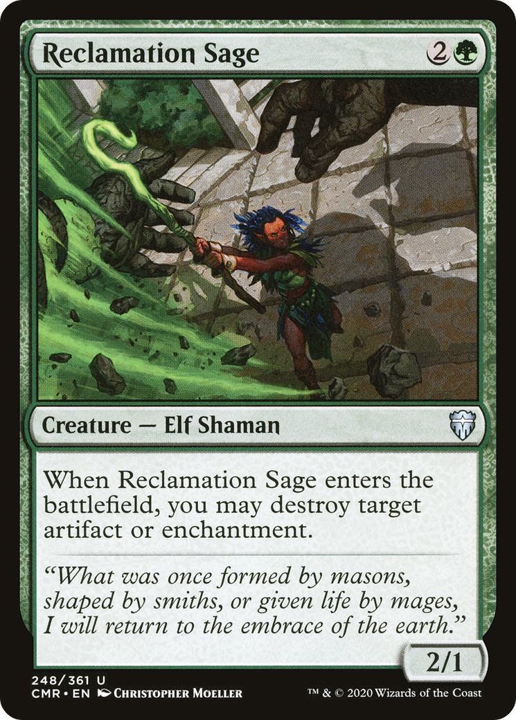 Reclamation Sage (248) Foil - Commander Legends