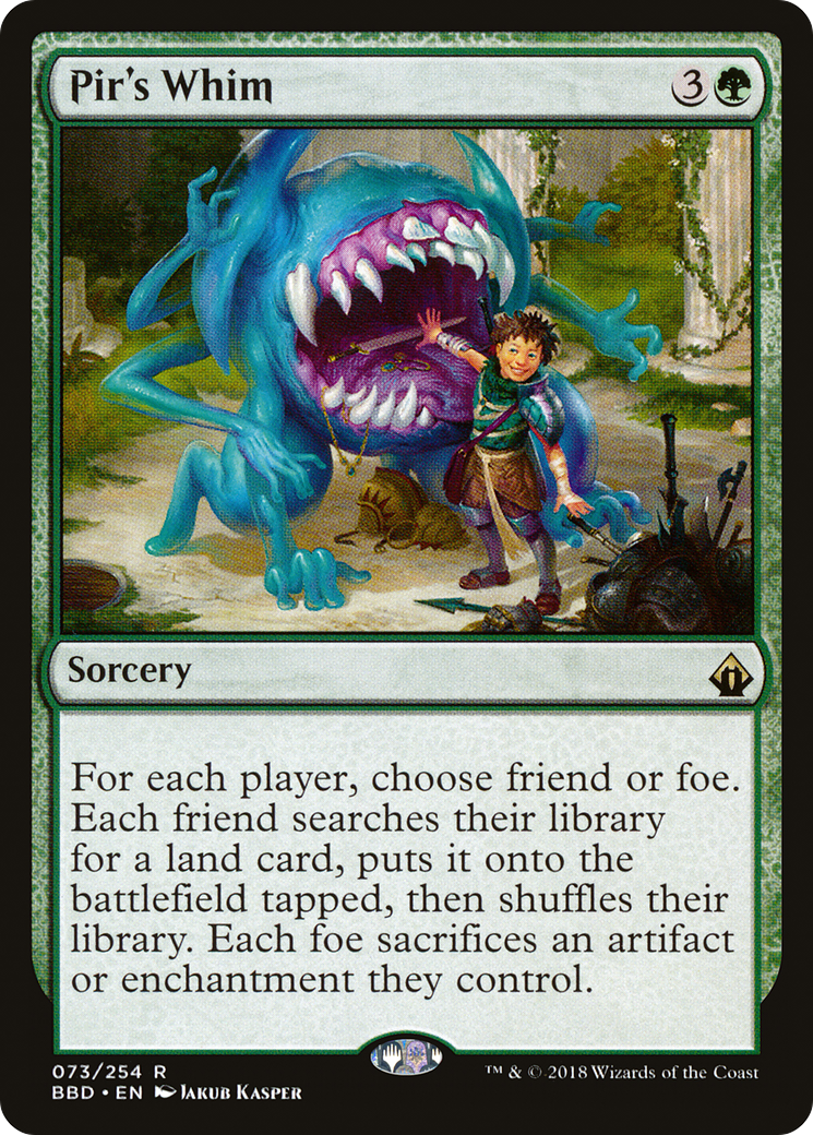 Pir's Whim (073) Foil - Battlebond