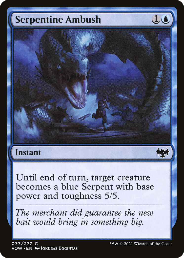 Serpentine Ambush (077) - Innistrad: Crimson Vow
