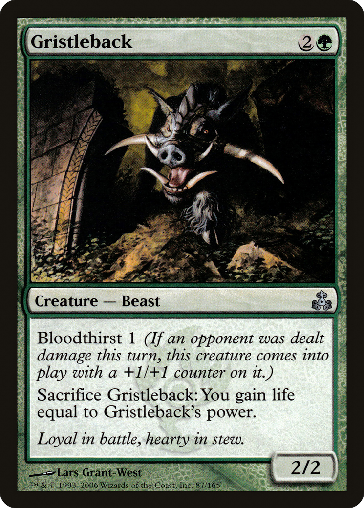 Gristleback (087) - Guildpact