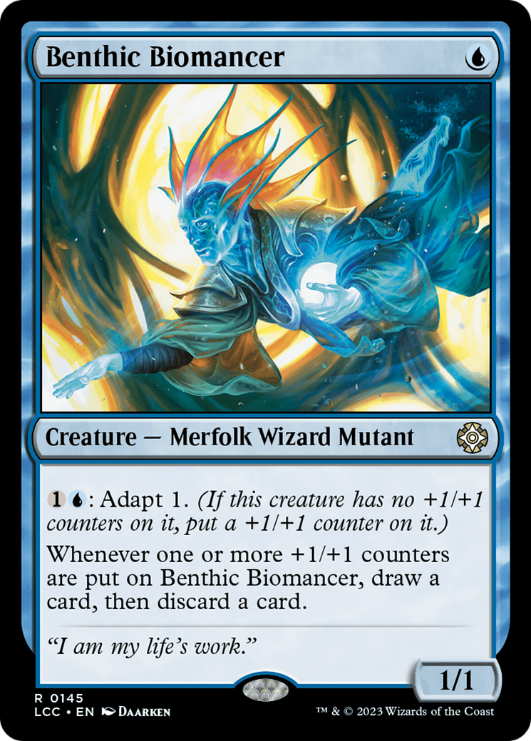 Benthic Biomancer (145) - The Lost Caverns of Ixalan Commander