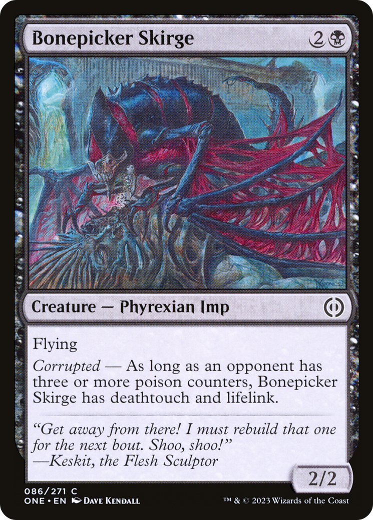 Bonepicker Skirge (086) - Phyrexia: All Will Be One