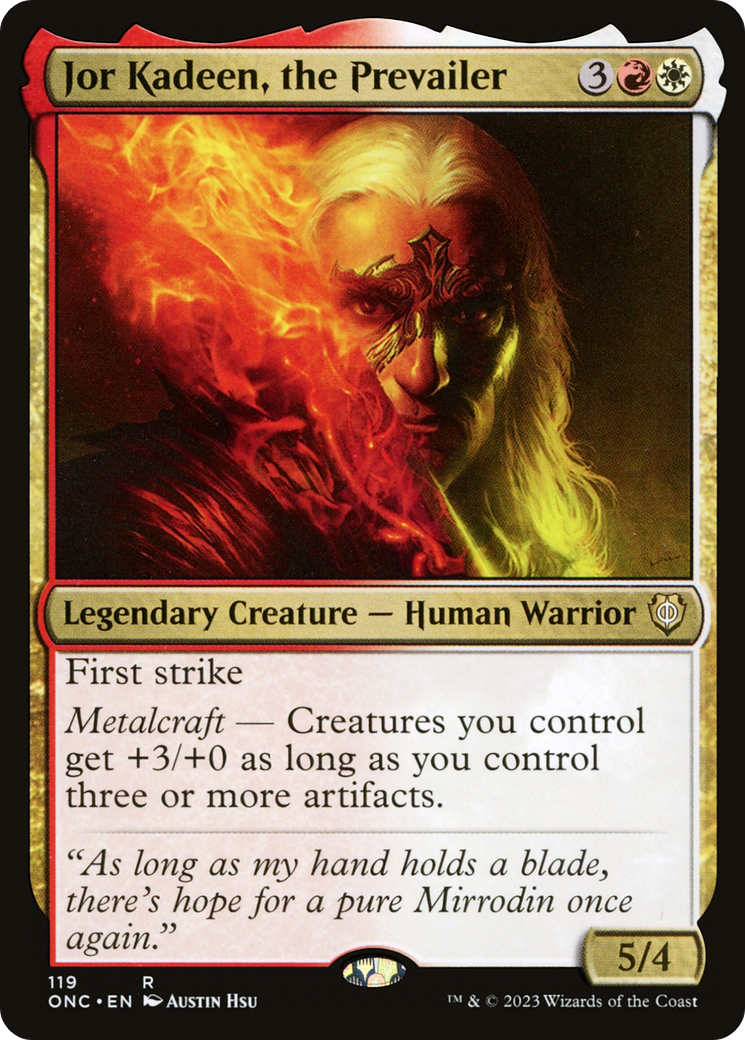 Jor Kadeen, the Prevailer (119) - Phyrexia: All Will Be One Commander