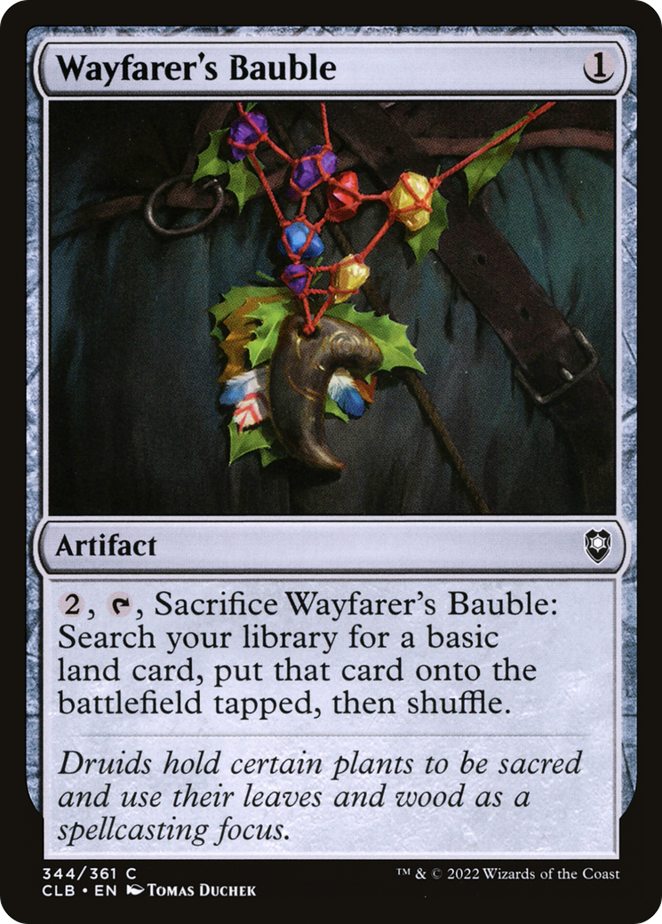 Wayfarer's Bauble (344) Foil - Commander Legends: Battle for Baldur's Gate