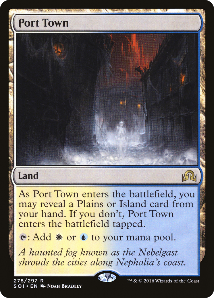 Port Town (278) - Shadows over Innistrad