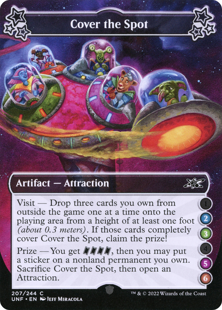 Cover the Spot (207b) Foil - Unfinity
