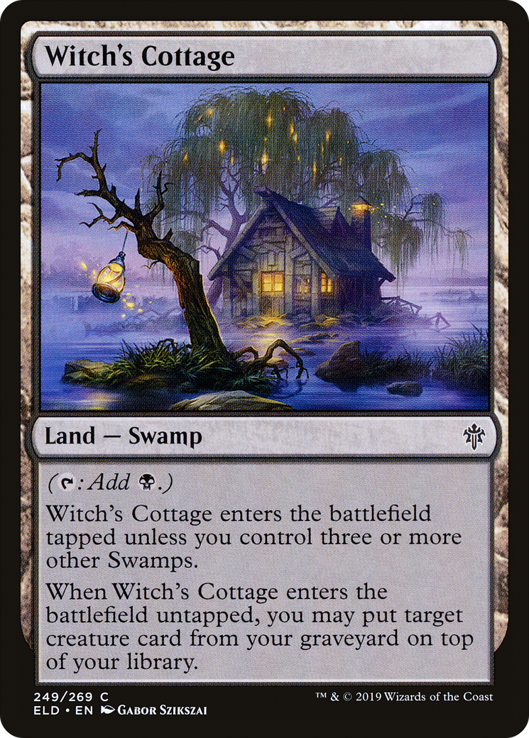 Witch's Cottage (249) Foil - Throne of Eldraine
