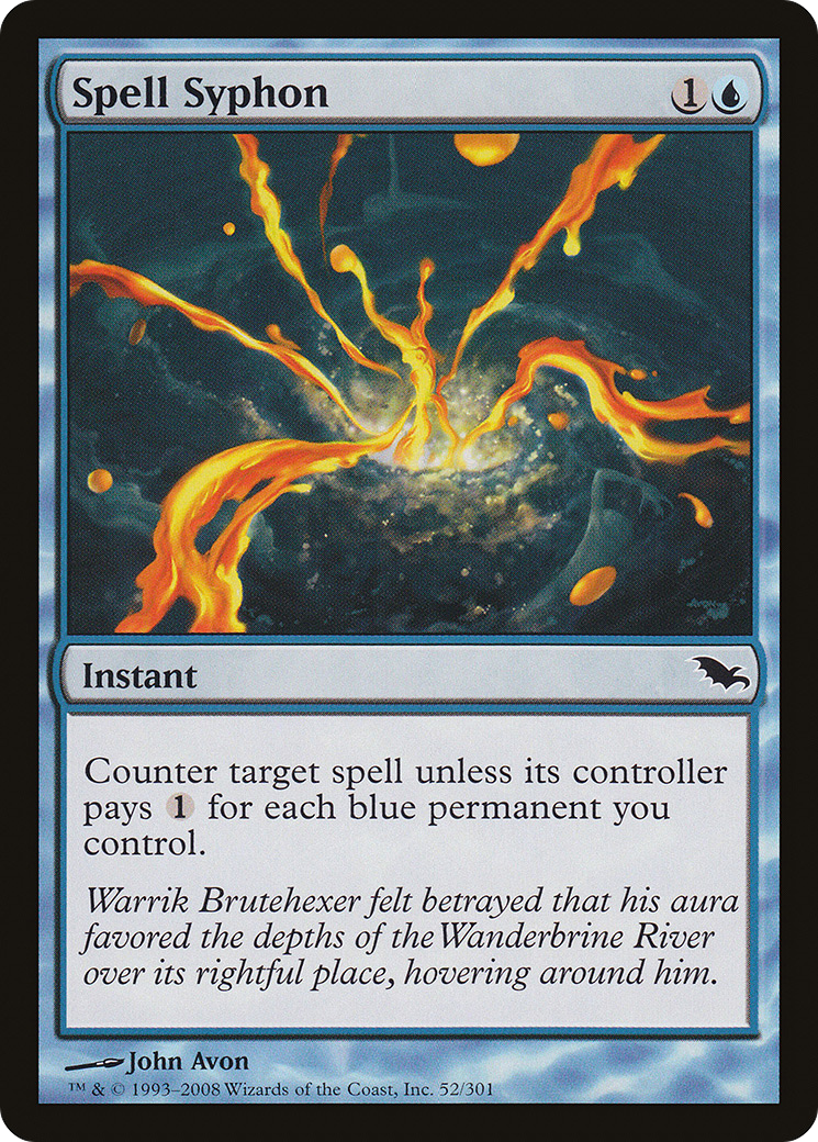 Spell Syphon (052) - Shadowmoor