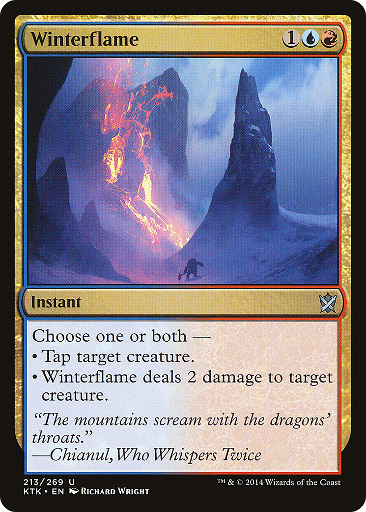 Winterflame (213) - Khans of Tarkir