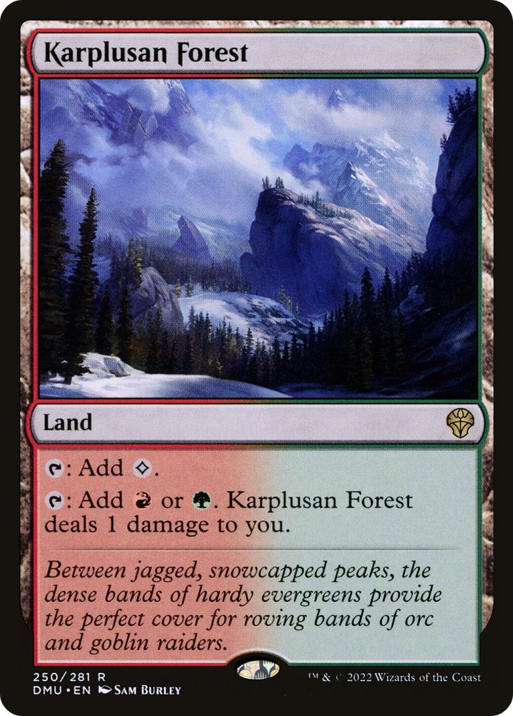 Karplusan Forest (250) Foil - Dominaria United