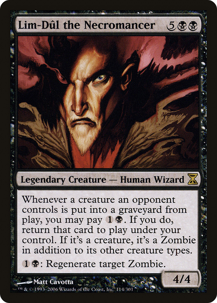Lim-Dul the Necromancer (114) - Time Spiral