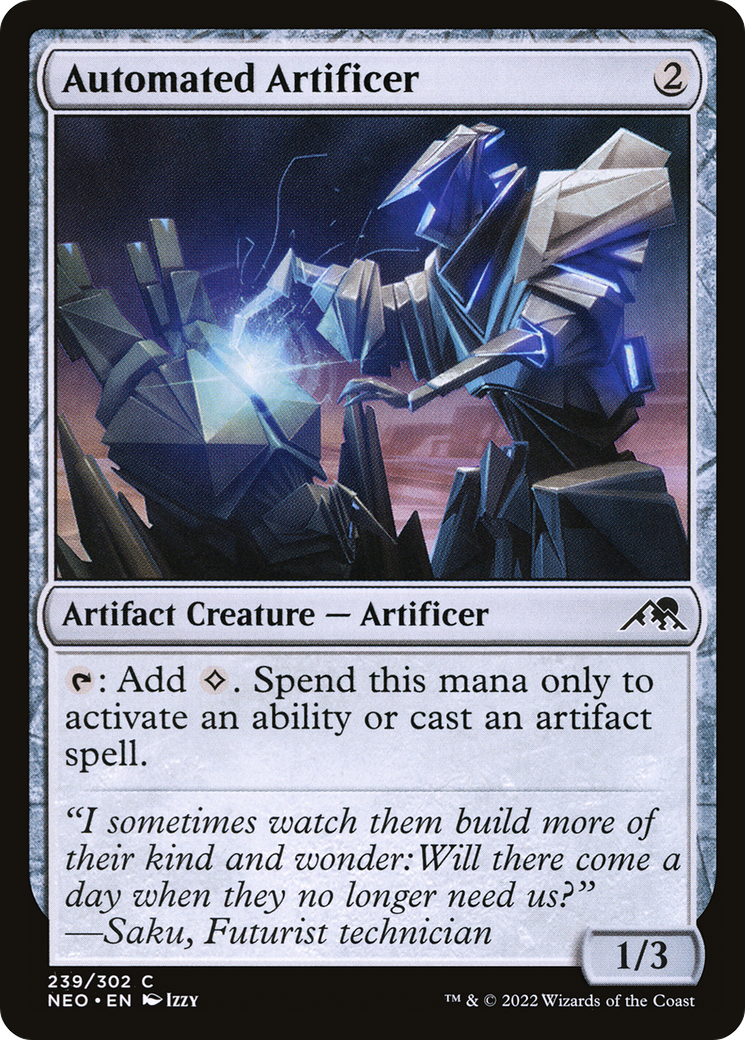 Automated Artificer (239) - Kamigawa: Neon Dynasty