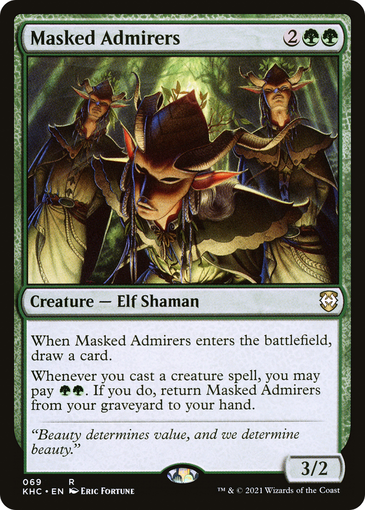 Masked Admirers (069) - Kaldheim Commander