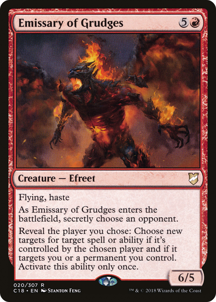 Emissary of Grudges (020) - Commander 2018