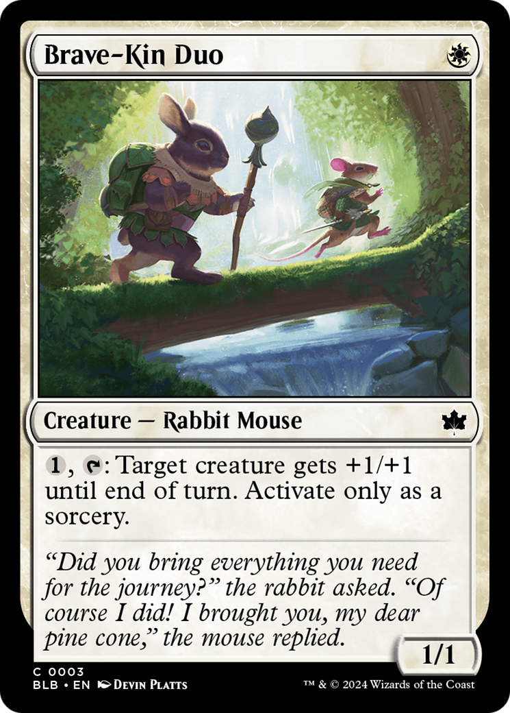 Brave-Kin Duo (003) - Bloomburrow