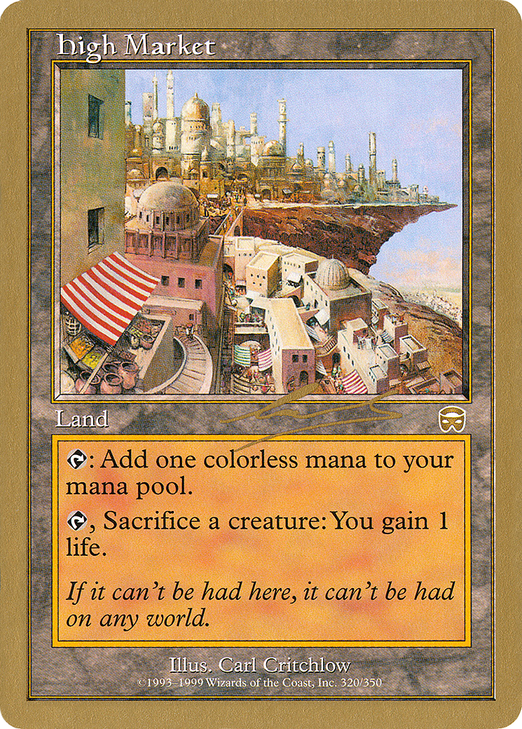 High Market - 2000 Nicolas Labarre (MMQ) (Retro) - World Championship Decks 2000