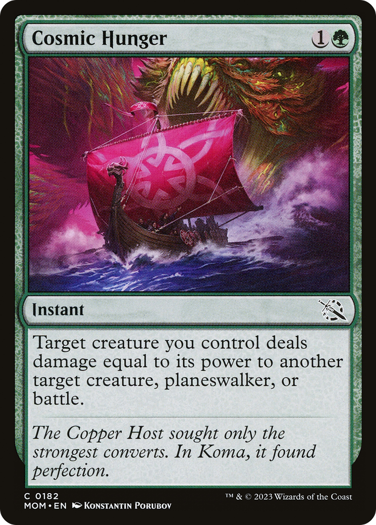 Cosmic Hunger (182) Foil - March of the Machine