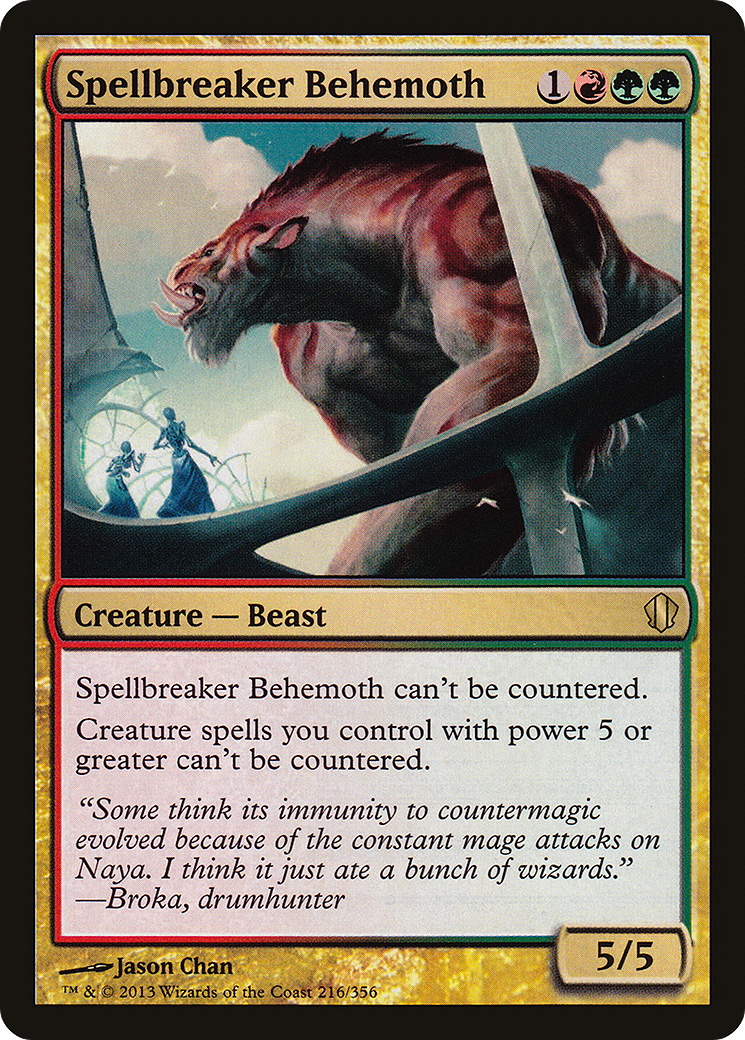 Spellbreaker Behemoth (216) - Commander 2013