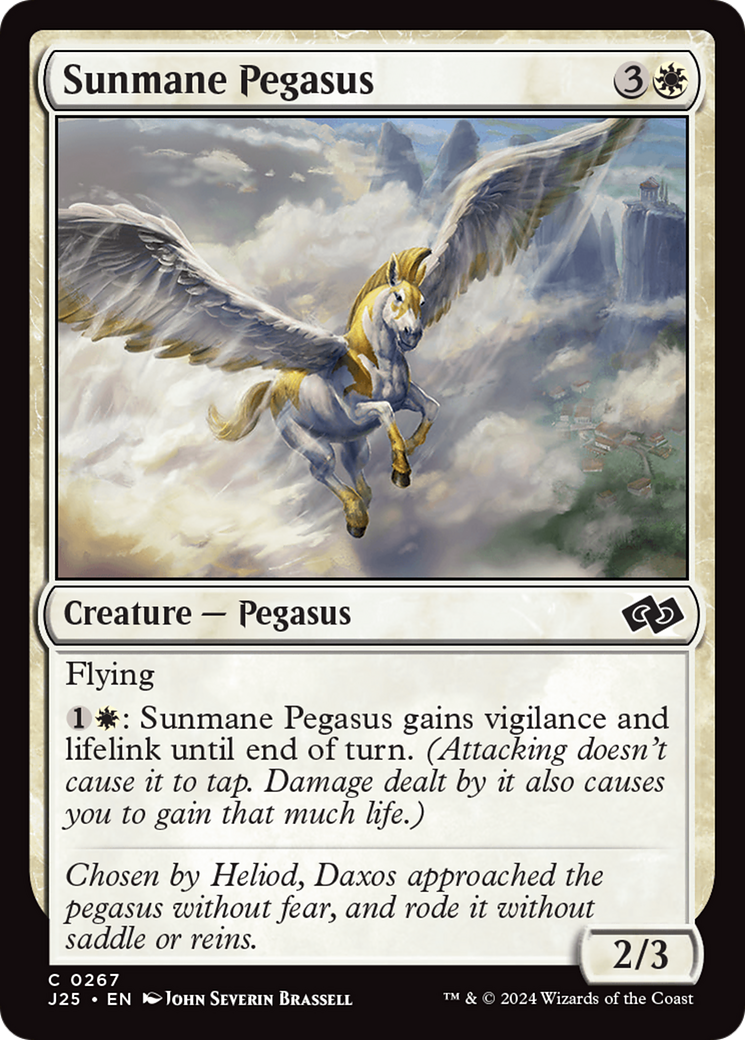Sunmane Pegasus (267) - Foundations Jumpstart