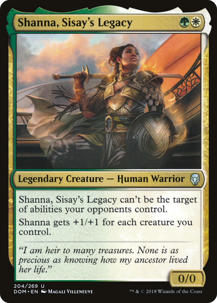 Shanna, Sisay's Legacy (204) Foil - Dominaria