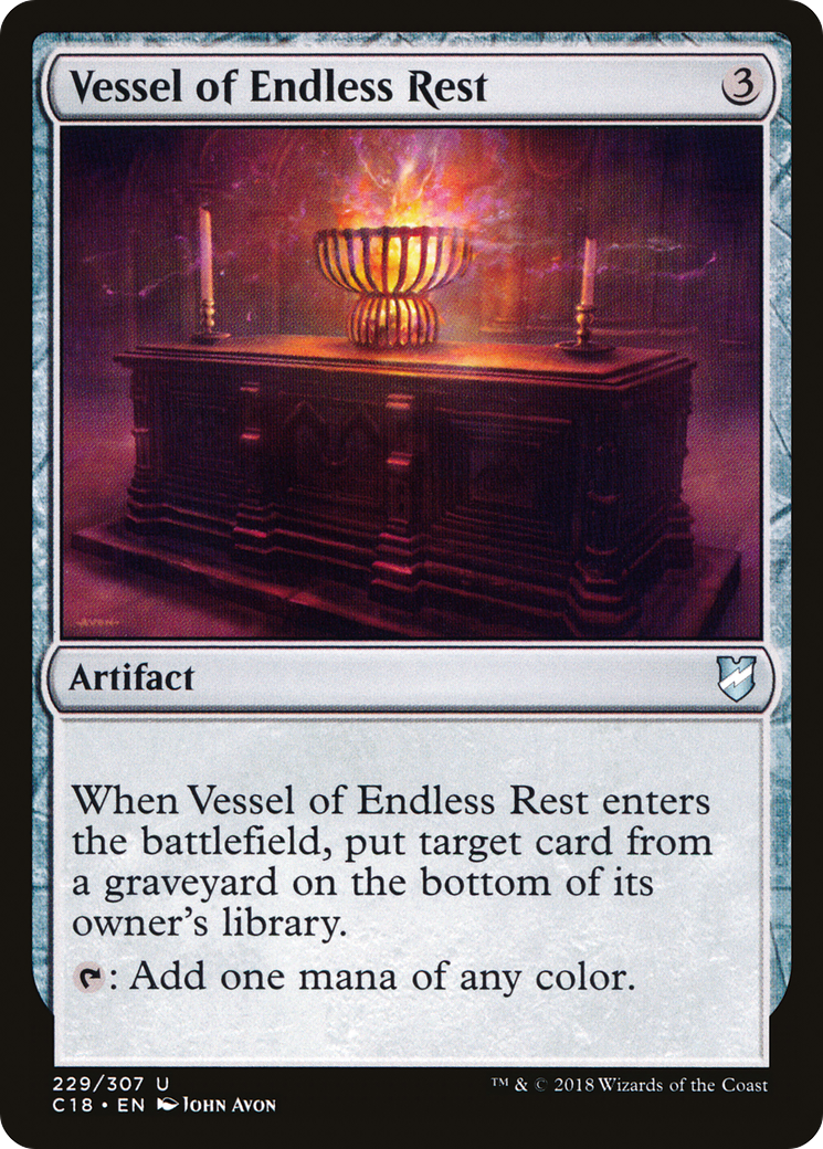 Vessel of Endless Rest (229) - Commander 2018