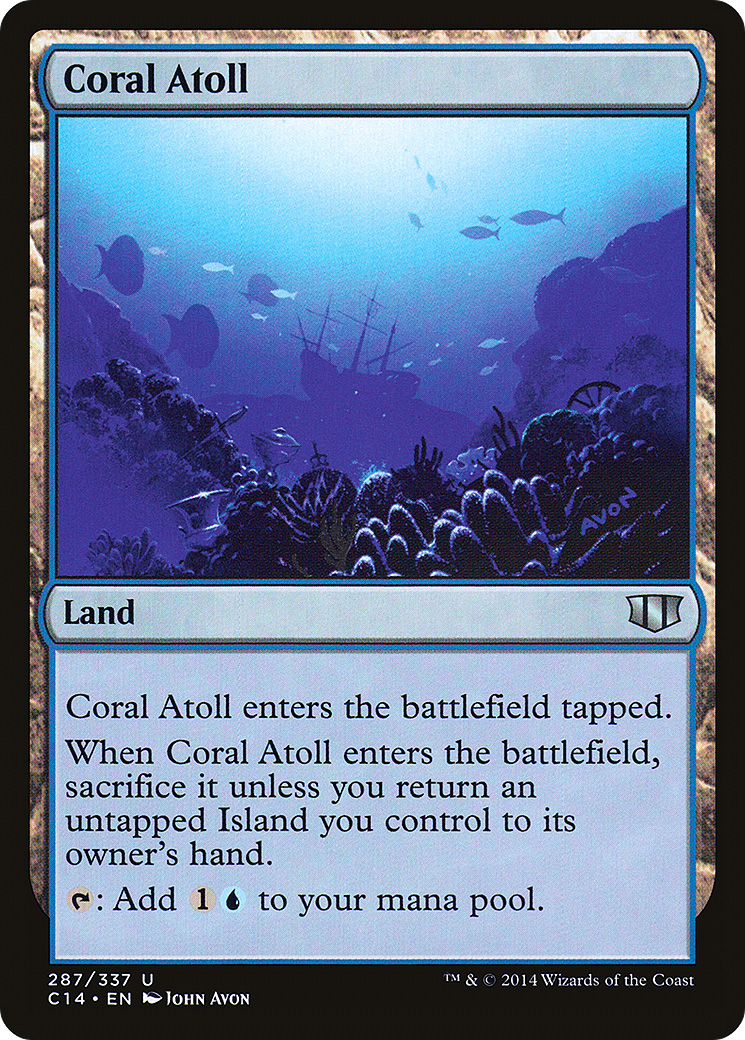 Coral Atoll (287) - Commander 2014